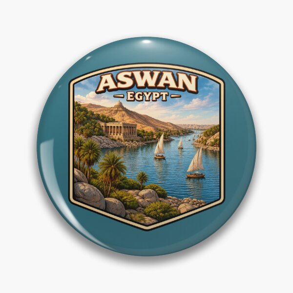 Item preview, Aswan, Egypt - Nile River designed and sold by Myra365Art.