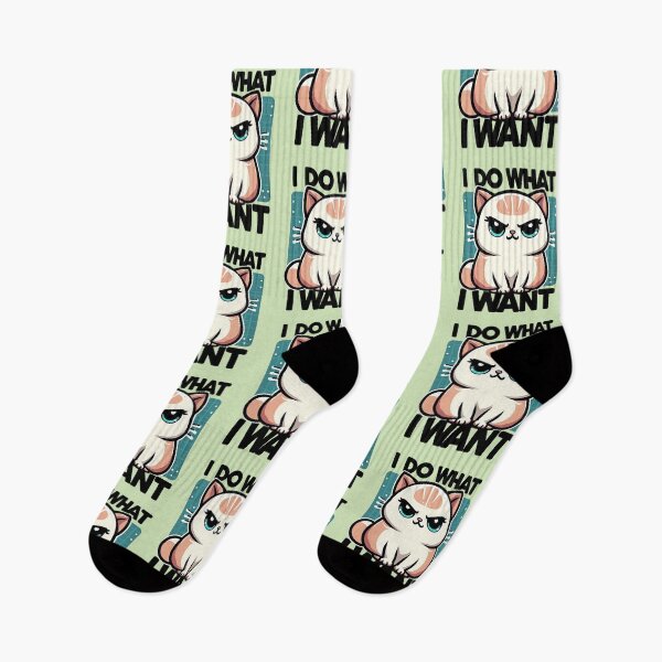 Item preview, Sassy Cat – I Do What I Want Funny Animal Design designed and sold by Dogandesighn.