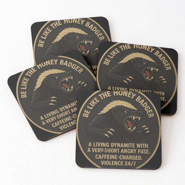 Item preview, Be like honey badger  designed and sold by zeeshanahmad888.