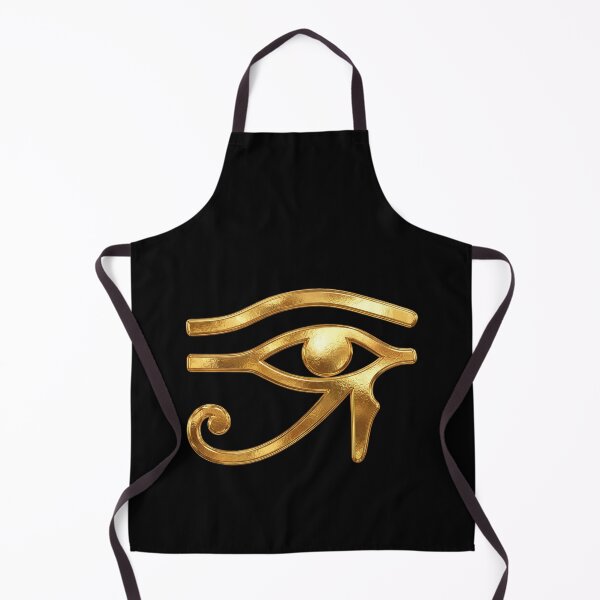 Item preview, Textured Golden Eye of Ra Ancient Pharaonic Amulet designed and sold by FlatInkStudio.