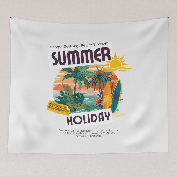 Item preview, ecape recharge summer vibes designed and sold by designerr23 ⭐⭐⭐⭐⭐.