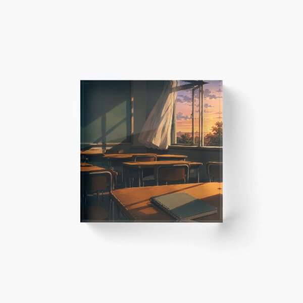 Item preview, Classroom After Hours - Classic Anime Aesthetic designed and sold by bapupa.
