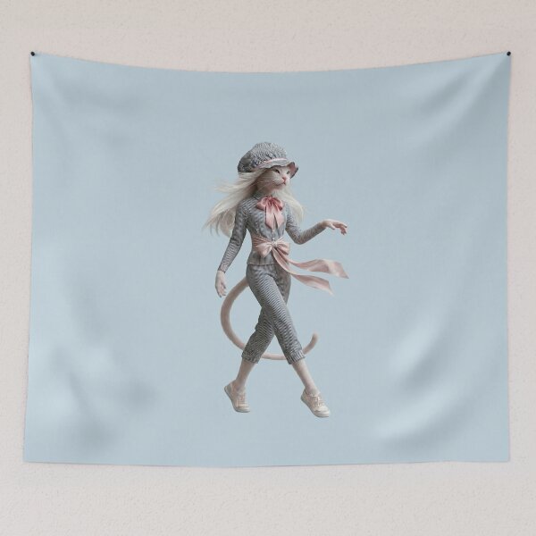 Item preview, Chic Catwalk Cat Elegance designed and sold by MegaNovaArt.