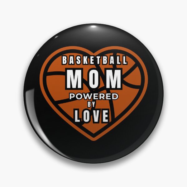 Artikelvorschau, Basketball Mom Powered by Love – Muttertagsgeschenk für sportbegeisterte Mütter entworfen und verkauft von made4noise.
