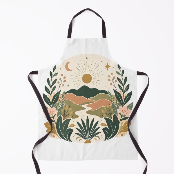 Item preview, Terracotta Desert Landscape with Cactus and Blooms designed and sold by Jaideep Walia.