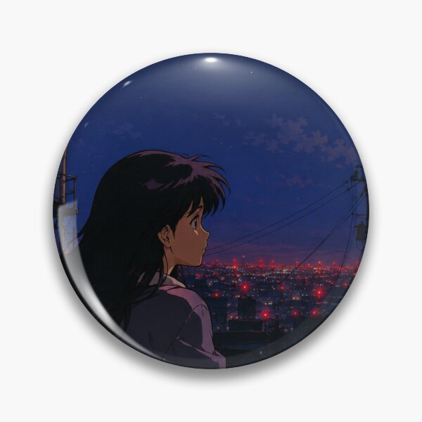Item preview, Midnight Rooftop - Classic Anime Aesthetic designed and sold by bapupa.