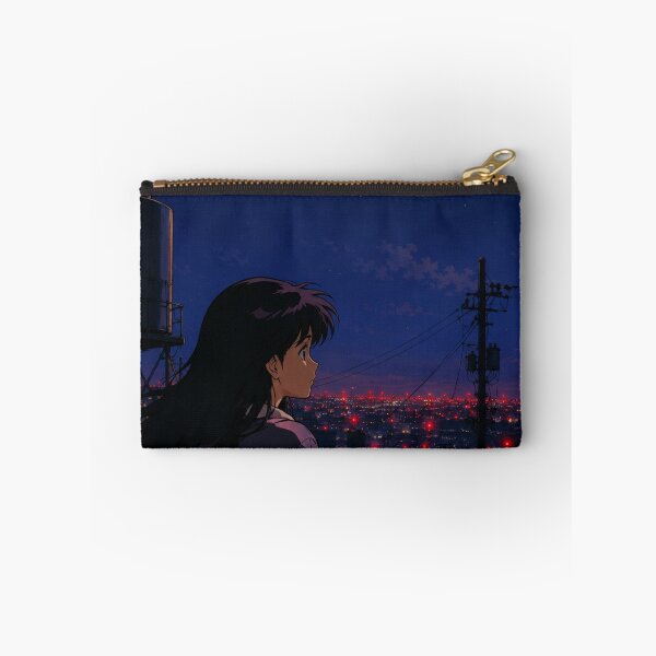 Item preview, Midnight Rooftop - Classic Anime Aesthetic designed and sold by bapupa.