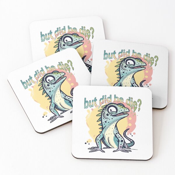Item preview, But Did He Die? Lizard Gecko Reptile Sarcasm Humor designed and sold by RetroMini2026.
