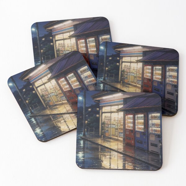 Item preview, Rainy Storefront - Classic Anime Aesthetic designed and sold by bapupa.