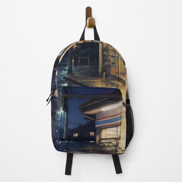 Item preview, Rainy Storefront - Classic Anime Aesthetic designed and sold by bapupa.