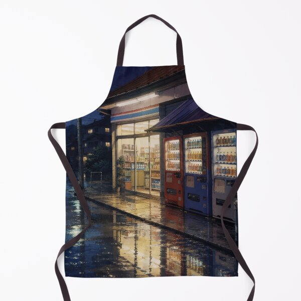 Item preview, Rainy Storefront - Classic Anime Aesthetic designed and sold by bapupa.