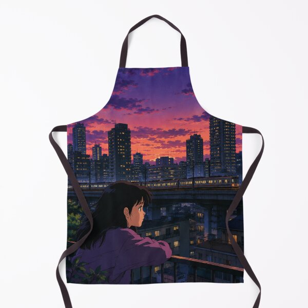 Item preview, The City Horizon - Classic Anime Aesthetic designed and sold by bapupa.