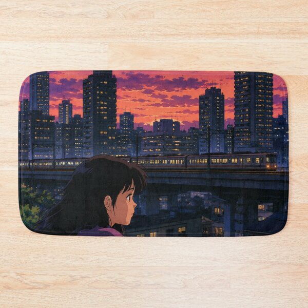 Item preview, The City Horizon - Classic Anime Aesthetic designed and sold by bapupa.