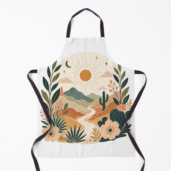 Item preview, Boho Desert Canyon Sun and Wildflowers designed and sold by Jaideep Walia.