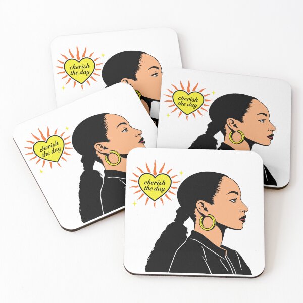Item preview, Cherish The Day | Retro Soul Inspired Portrait Illustration | 90s R&B Aesthetic Art designed and sold by KezArttt.
