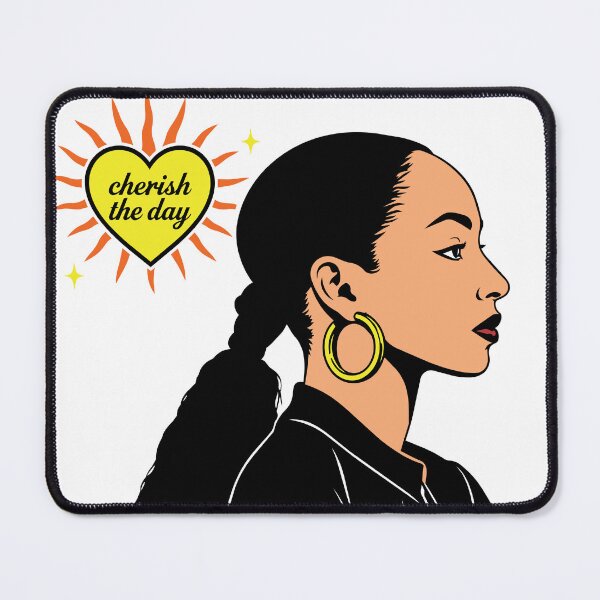 Item preview, Cherish The Day | Retro Soul Inspired Portrait Illustration | 90s R&B Aesthetic Art designed and sold by KezArttt.