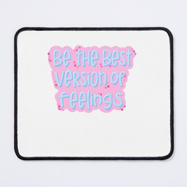Item preview, Be The Best Version Of Feelings Positive Mindset Self Care Motivation designed and sold by RetroMini2026.