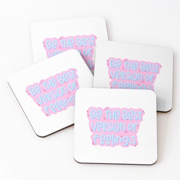 Item preview, Be The Best Version Of Feelings Positive Mindset Self Care Motivation designed and sold by RetroMini2026.