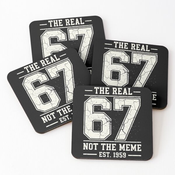 Item preview, The Real 67 Not The Meme Est 1959 - 67th Birthday designed and sold by CutOutIdols.