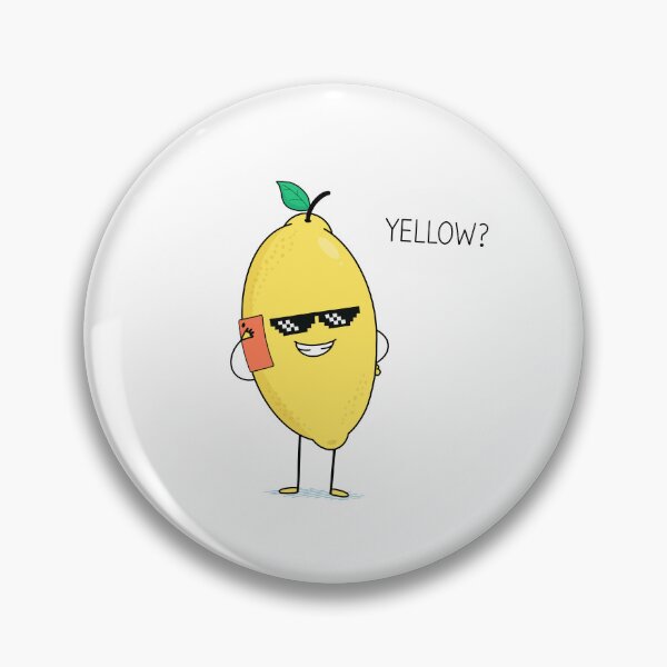 Item preview, Funny Lemon With Sunglasses designed and sold by OlhaDreamArt.