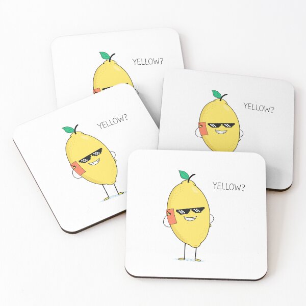 Item preview, Funny Lemon With Sunglasses designed and sold by OlhaDreamArt.