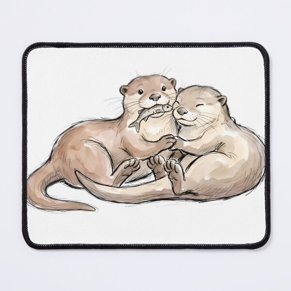 Item preview, Loving Otters designed and sold by Keikin1.
