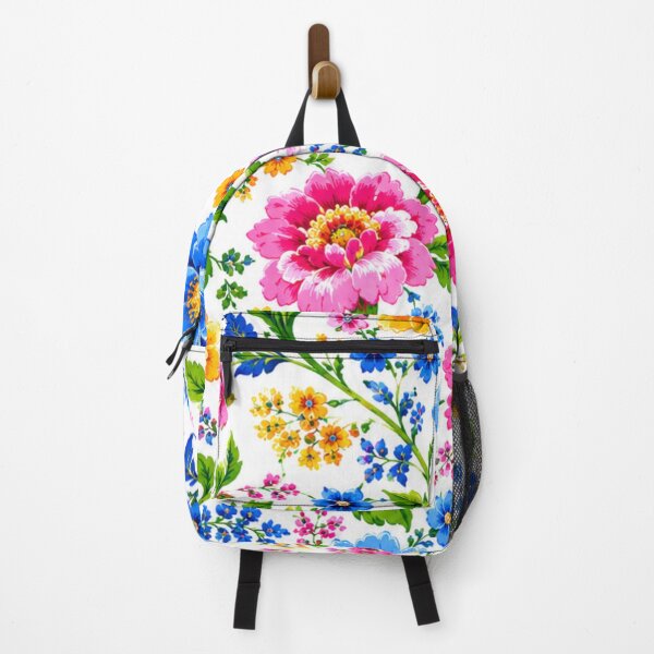 Item preview, Vivid Bloomscape Floral Pattern | Colorful Botanical Flower Garden designed and sold by IGLCreative.