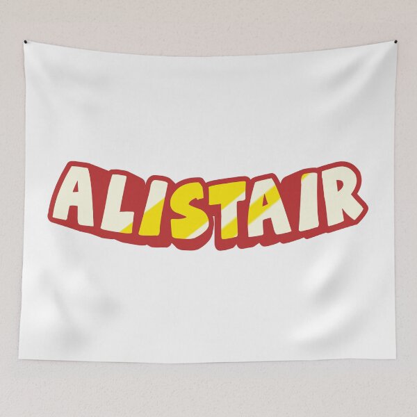 Item preview, Alistair text designed and sold by Sticktle.