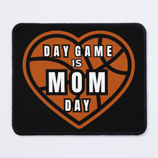 Item preview, Game Day Is Mom Day – Basketball Heart Design for Sports Moms designed and sold by made4noise.