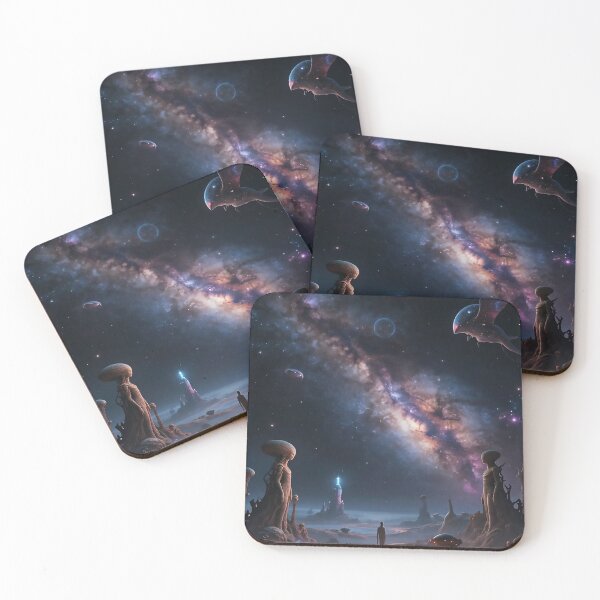 Item preview, Fantasy space scene designed and sold by Bandey one.