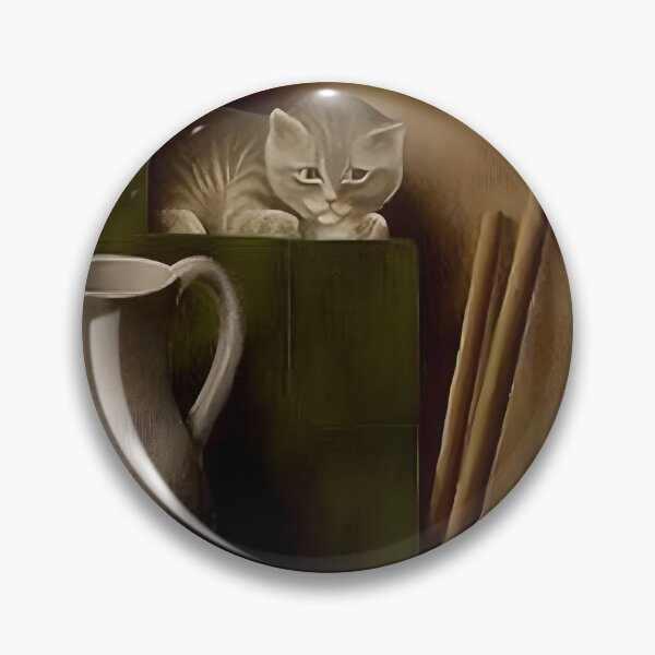 Item preview, Georg Schrimpf, Still Life with Cat, 1923 designed and sold by JerzyCzechon.