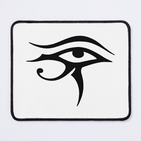 Item preview, Classic Black Eye of Horus Minimalist Egyptian Graphic designed and sold by FlatInkStudio.