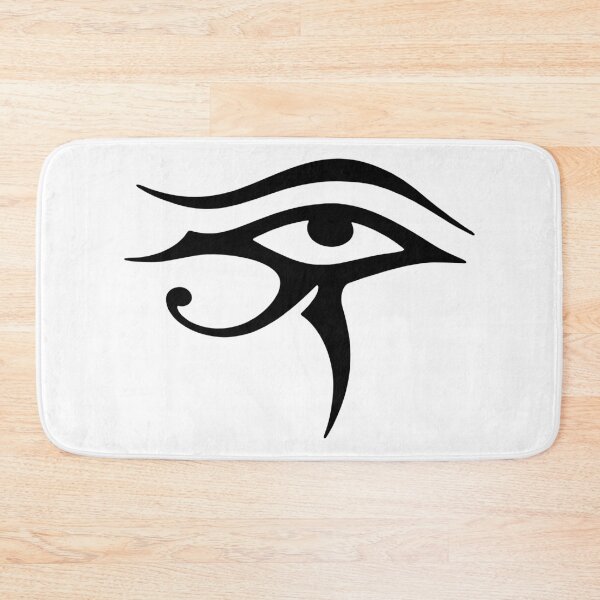 Item preview, Classic Black Eye of Horus Minimalist Egyptian Graphic designed and sold by FlatInkStudio.