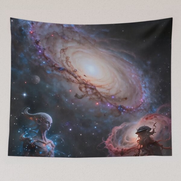 Item preview, Fantasy space scene designed and sold by Bandey one.