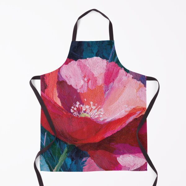 Item preview, Textured Acrylic Red Poppy Blossom Painting designed and sold by Paolo-Bandal.