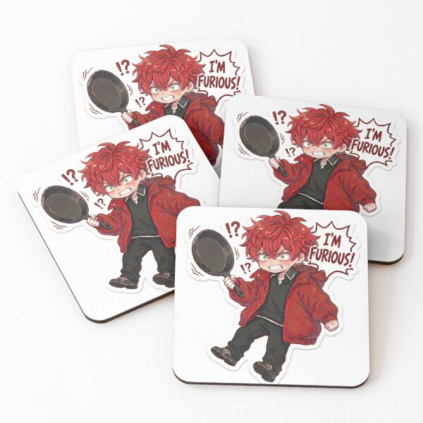 Item preview, Sticker OG novel : I'm furious!!! designed and sold by Trash-Angel.