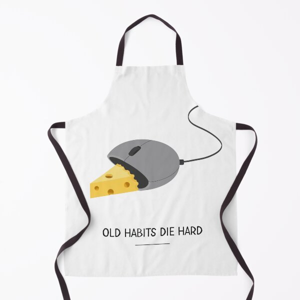 Item preview, Old Habits Die Hard Mouse designed and sold by OlhaDreamArt.