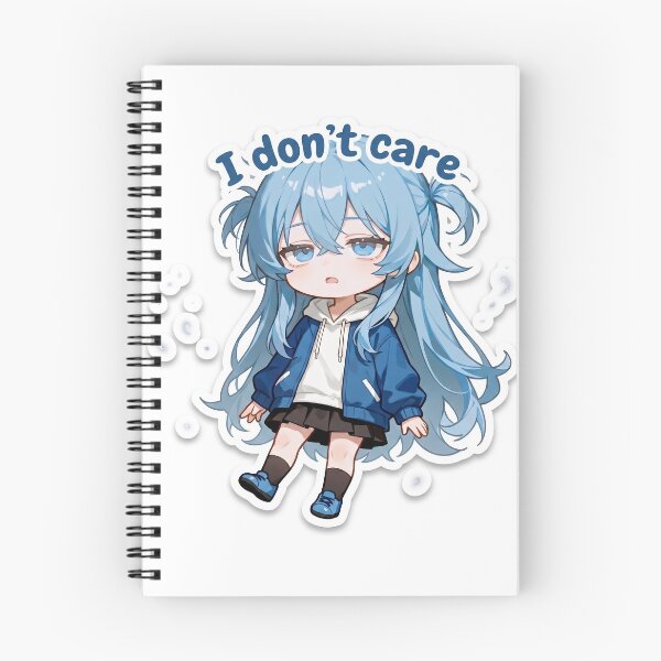 Item preview, Sticker OG novel : I don't care designed and sold by Trash-Angel.