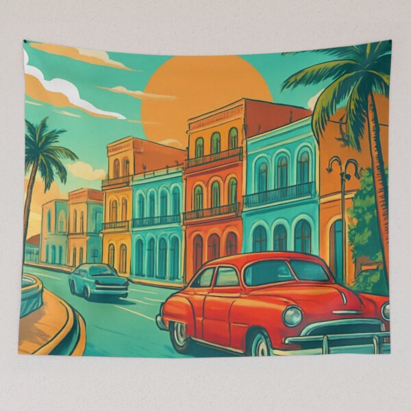 Item preview, Cuba, Caribbean  designed and sold by GUNAPRIYAA.