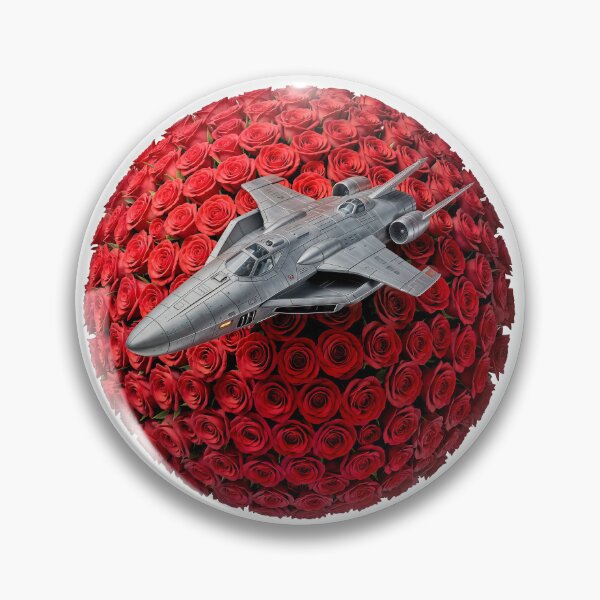 Item preview, A spacecraft and a sphere of red roses designed and sold by Marcu Ioachim.