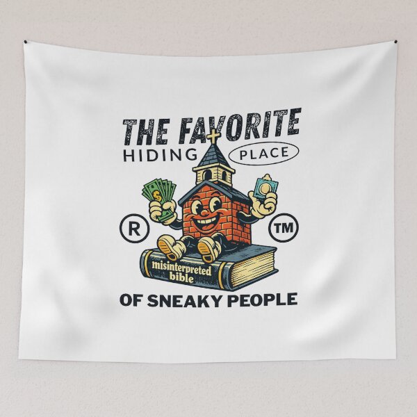 Item preview, The favorite hiding place of sneaky people designed and sold by Peerless-Prime.