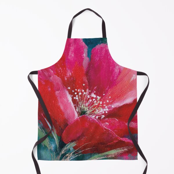 Item preview, Textured Acrylic Red Poppy Blossom Painting designed and sold by Paolo-Bandal.