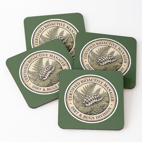 Item preview, Certified Bioactive Manager — Funny Isopod & Terrarium Maker designed and sold by quackynaut.