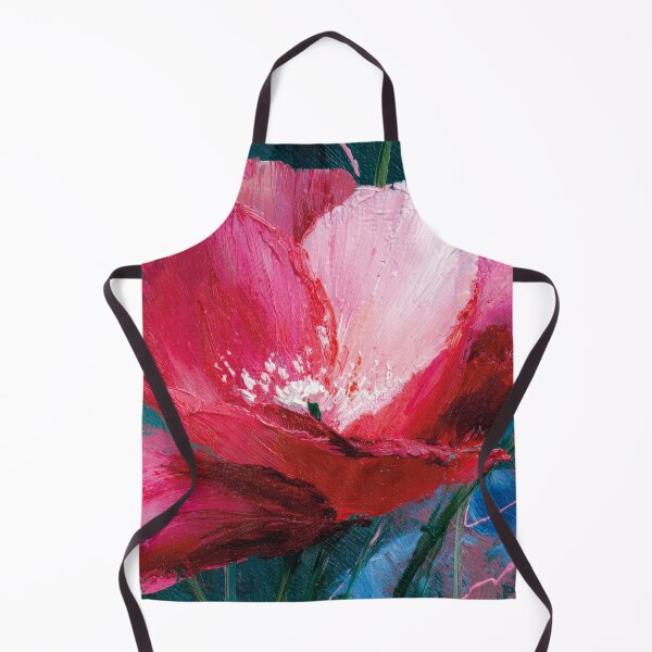 Item preview, Textured Acrylic Red Poppy Blossom Painting designed and sold by Paolo-Bandal.