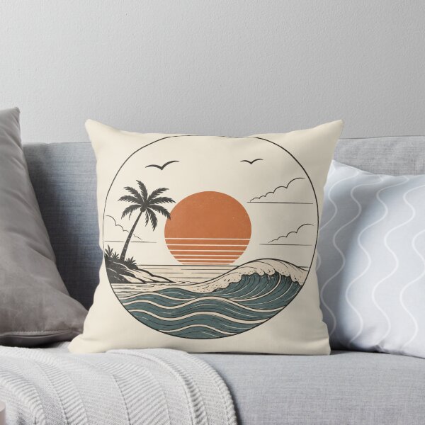 Item preview, Retro Sun and Waves designed and sold by JalwaWear.