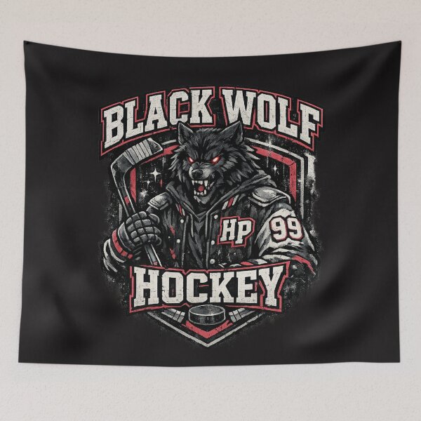 Item preview, Gothic Wolf Varsity University Hockey Shirt designed and sold by EchoPrint Co..