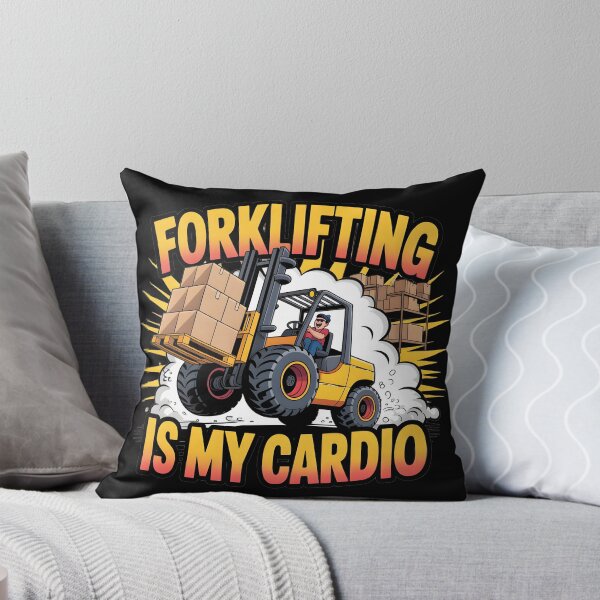 Item preview, Forklifting Is My Cardio Funny Forklift Driver Fork Truck designed and sold by Fitswear.