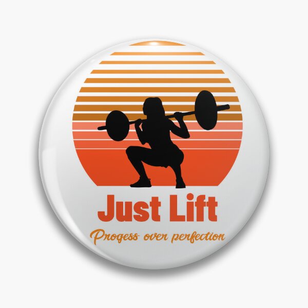 Item preview, Just lift progress over perfection designed and sold by RadiantRebelCo.