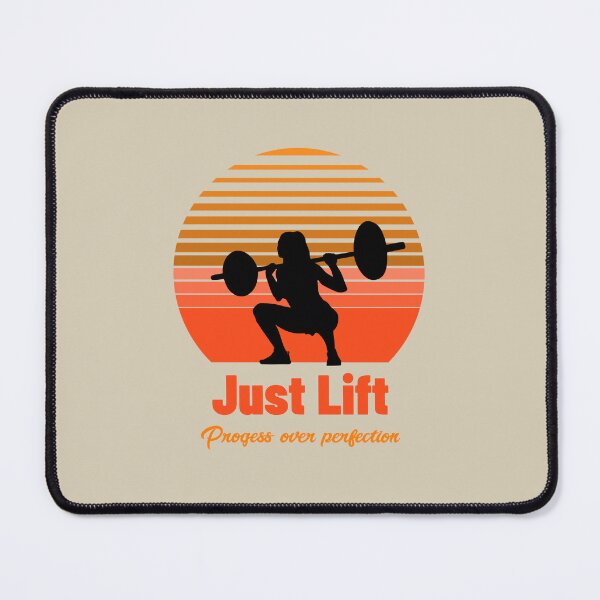 Item preview, Just lift progress over perfection designed and sold by RadiantRebelCo.