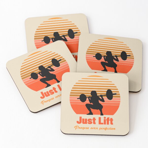 Item preview, Just lift progress over perfection designed and sold by RadiantRebelCo.